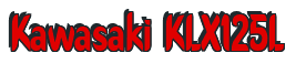 Rendering "Kawasaki KLX125L" using Callimarker