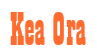 Rendering "Kea Ora" using Bill Board