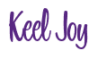 Rendering "Keel Joy" using Bean Sprout