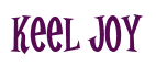 Rendering "Keel Joy" using Cooper Latin