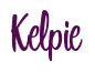 Rendering "Kelpie" using Bean Sprout