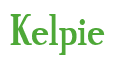 Rendering "Kelpie" using Credit River