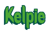 Rendering "Kelpie" using Callimarker