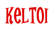 Rendering "Keltoi" using Cooper Latin