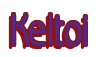 Rendering "Keltoi" using Beagle