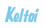 Rendering "Keltoi" using Big Nib