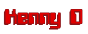 Rendering "Kenny D" using Computer Font