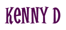 Rendering "Kenny D" using Cooper Latin