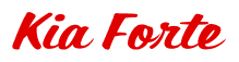 Rendering "Kia Forte" using Casual Script