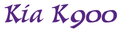 Rendering "Kia K900" using Braveheart