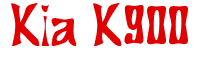 Rendering "Kia K900" using Bigdaddy