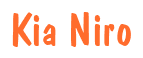 Rendering "Kia Niro" using Dom Casual
