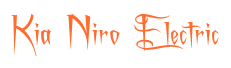 Rendering "Kia Niro Electric" using Charming