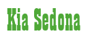 Rendering "Kia Sedona" using Bill Board