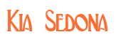 Rendering "Kia Sedona" using Deco