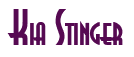 Rendering "Kia Stinger" using Asia