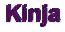 Rendering "Kinja" using Arial Bold