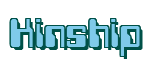 Rendering "Kinship" using Computer Font