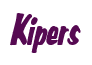 Rendering "Kipers" using Big Nib