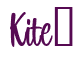 Rendering "Kite1" using Bean Sprout