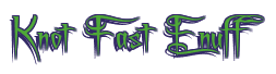 Rendering "Knot Fast Enuff" using Charming