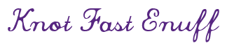 Rendering "Knot Fast Enuff" using Commercial Script