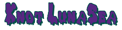 Rendering "Knot LunaSea" using Drippy Goo