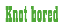 Rendering "Knot bored" using Bill Board