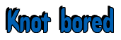Rendering "Knot bored" using Callimarker