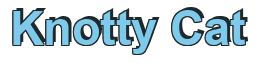 Rendering "Knotty Cat" using Arial Bold