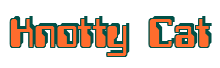 Rendering "Knotty Cat" using Computer Font