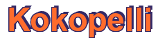 Rendering "Kokopelli" using Arial Bold