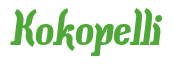 Rendering "Kokopelli" using Color Bar