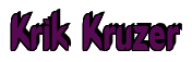 Rendering "Krik Kruzer" using Callimarker