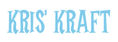 Rendering "Kris' Kraft" using Cooper Latin