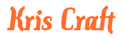 Rendering "Kris Craft" using Color Bar