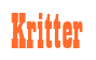Rendering "Kritter" using Bill Board