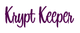 Rendering "Krypt Keeper" using Bean Sprout