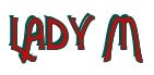 Rendering "LADY M" using Agatha