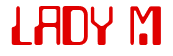 Rendering "LADY M" using Checkbook