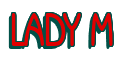 Rendering "LADY M" using Beagle
