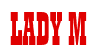 Rendering "LADY M" using Bill Board