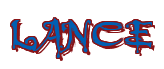 Rendering "LANCE" using Buffied