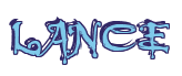 Rendering "LANCE" using Buffied