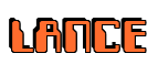 Rendering "LANCE" using Computer Font
