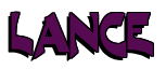 Rendering "LANCE" using Crane