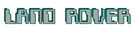 Rendering "LAND ROVER" using Computer Font