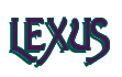 Rendering "LEXUS" using Agatha