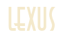 Rendering "LEXUS" using Anastasia
