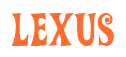 Rendering "LEXUS" using ActionIs